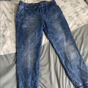 Mossimo denim joggers